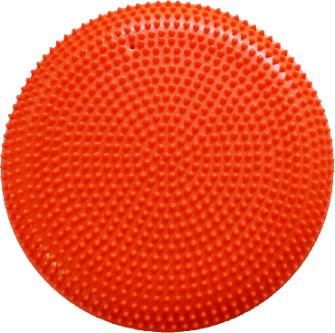 Диск балансирующий массажный LiveUp Balance disc оранжевый, 1 шт фото 1