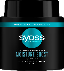 Интенсивная маска для сухих волос SYOSS Moisture Boost 500 мл