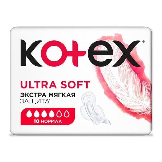 Прокладки Kotex Extra Soft Normal, 10 шт