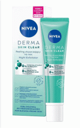 Nivea крем-пилинг для лица Derma Skin Clear, 40мл