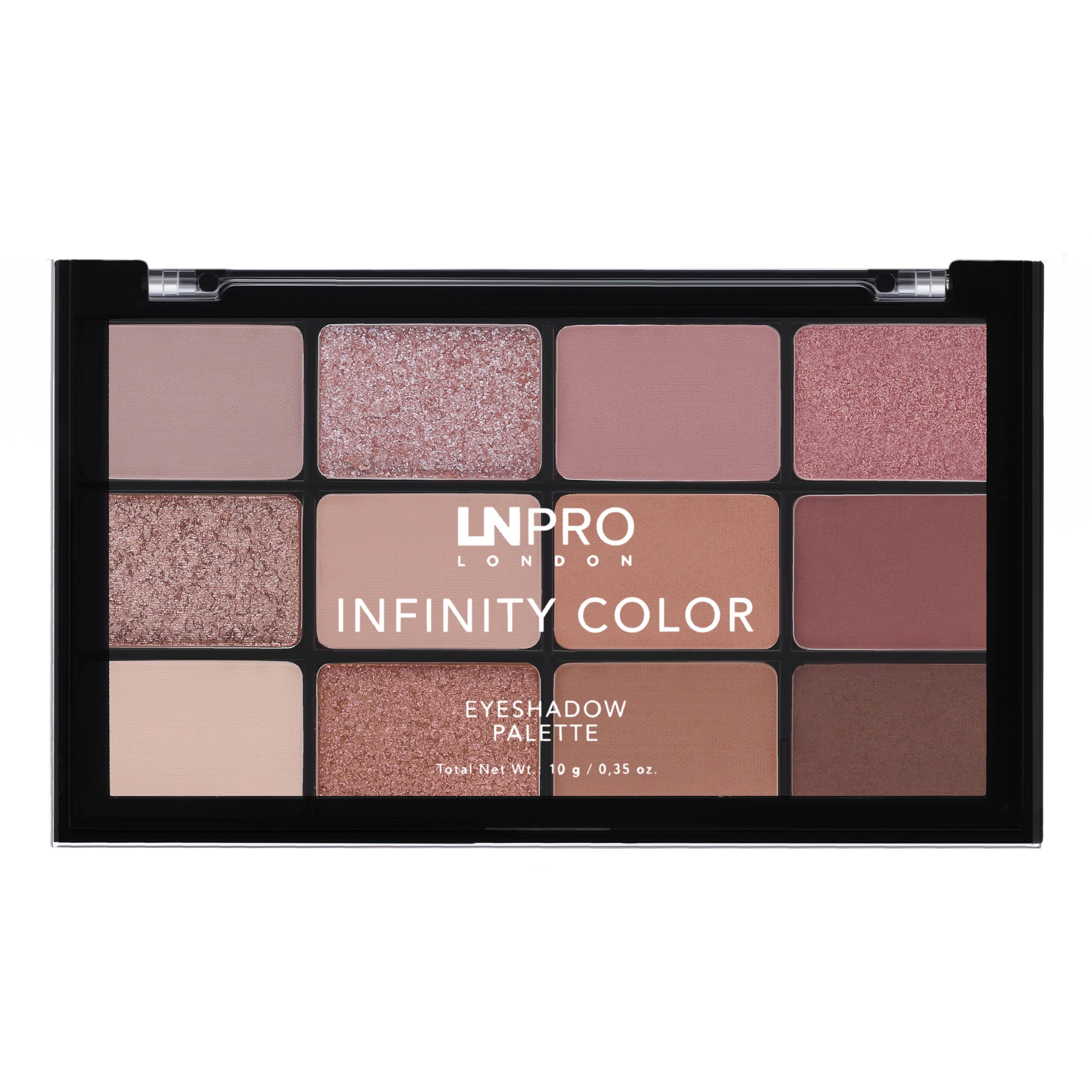 Набор теней для век LN PRO Infinity Color №102 10 г