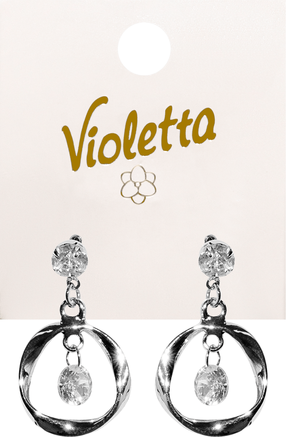 Violetta col. сережки арт. CH-SPR-21-35, 1пара