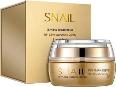 Крем для лица Bioaqua Snail Repair & Brightening Cream с экстрактом муцина улитки 50 г фото 1