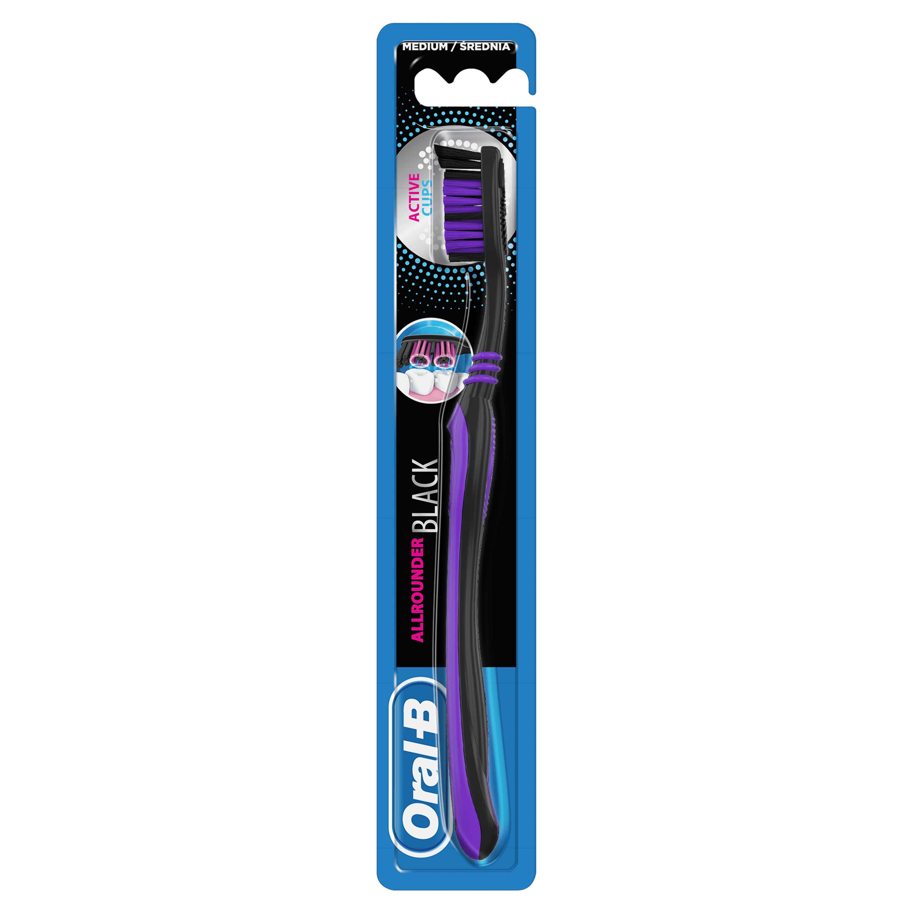 Зубна щітка Oral-B Всебічне чищення Black, 1 шт.