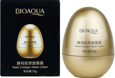 Крем-маска для обличчя BIOAQUA із протеїном яєчного білка 30 г фото 2