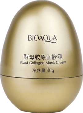 Крем-маска для обличчя BIOAQUA із протеїном яєчного білка 30 г фото 3