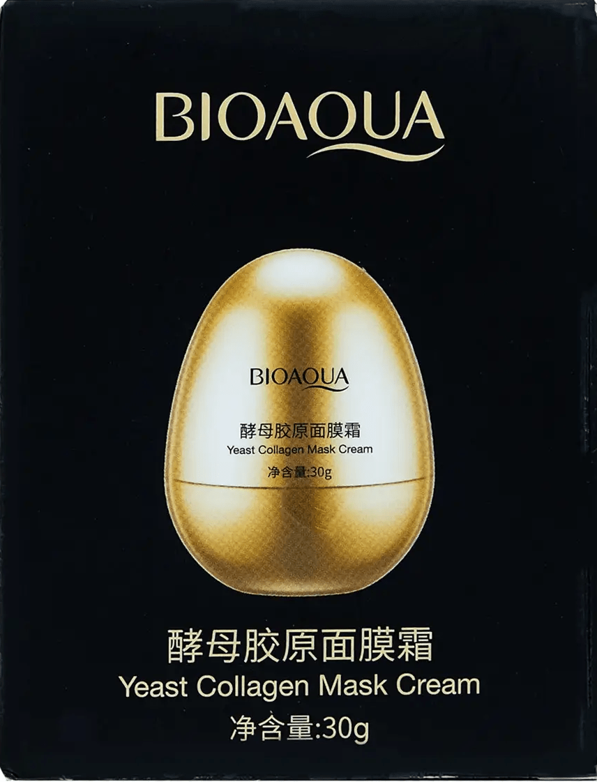 Крем-маска для лица BIOAQUA с протеином яичного белка 30 г