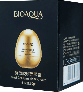Крем-маска для обличчя BIOAQUA із протеїном яєчного білка 30 г фото 6