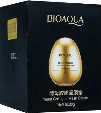 Крем-маска для обличчя BIOAQUA із протеїном яєчного білка 30 г фото 5