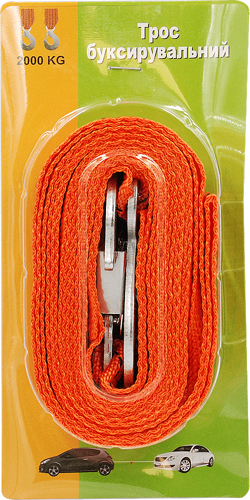 Буксирувальний трос 4 метри, 1шт.