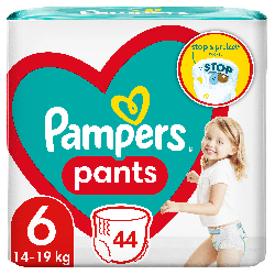 Pampers Pants подгузники - трусики Размер 6 (15+ кг), 44 шт