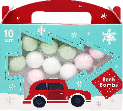 Набір подарунковий Новорічний бомби для ванни (10шт х 20г), 1шт