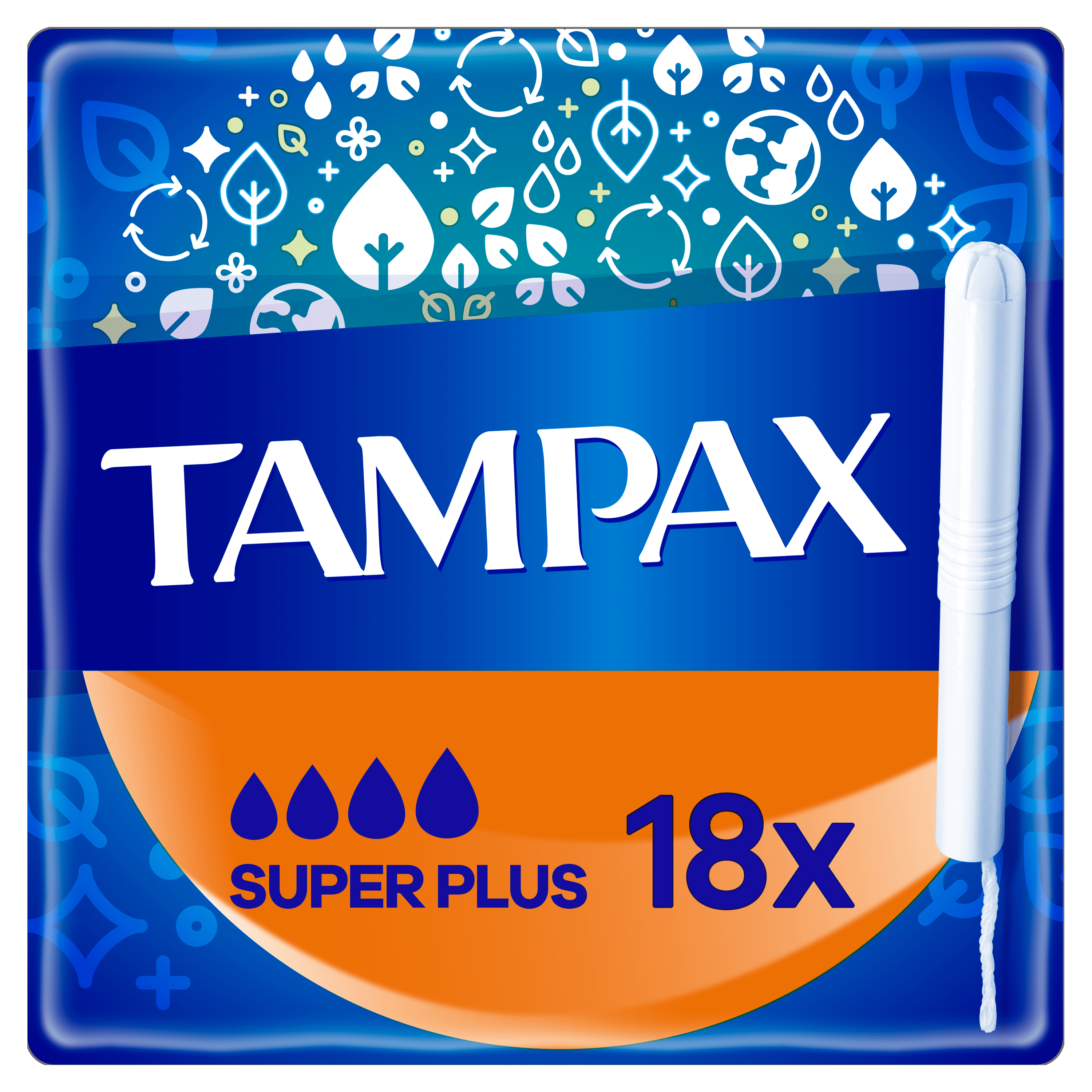 Тампон Tampax Compak Super Plus с аппликатором 18 шт.