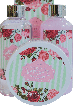 Набор Wild rose в металлической клетке (г д/душ 100мл+пена д/ванны 100мл+лосьон д/тела 50мл+соль д/в) фото 1