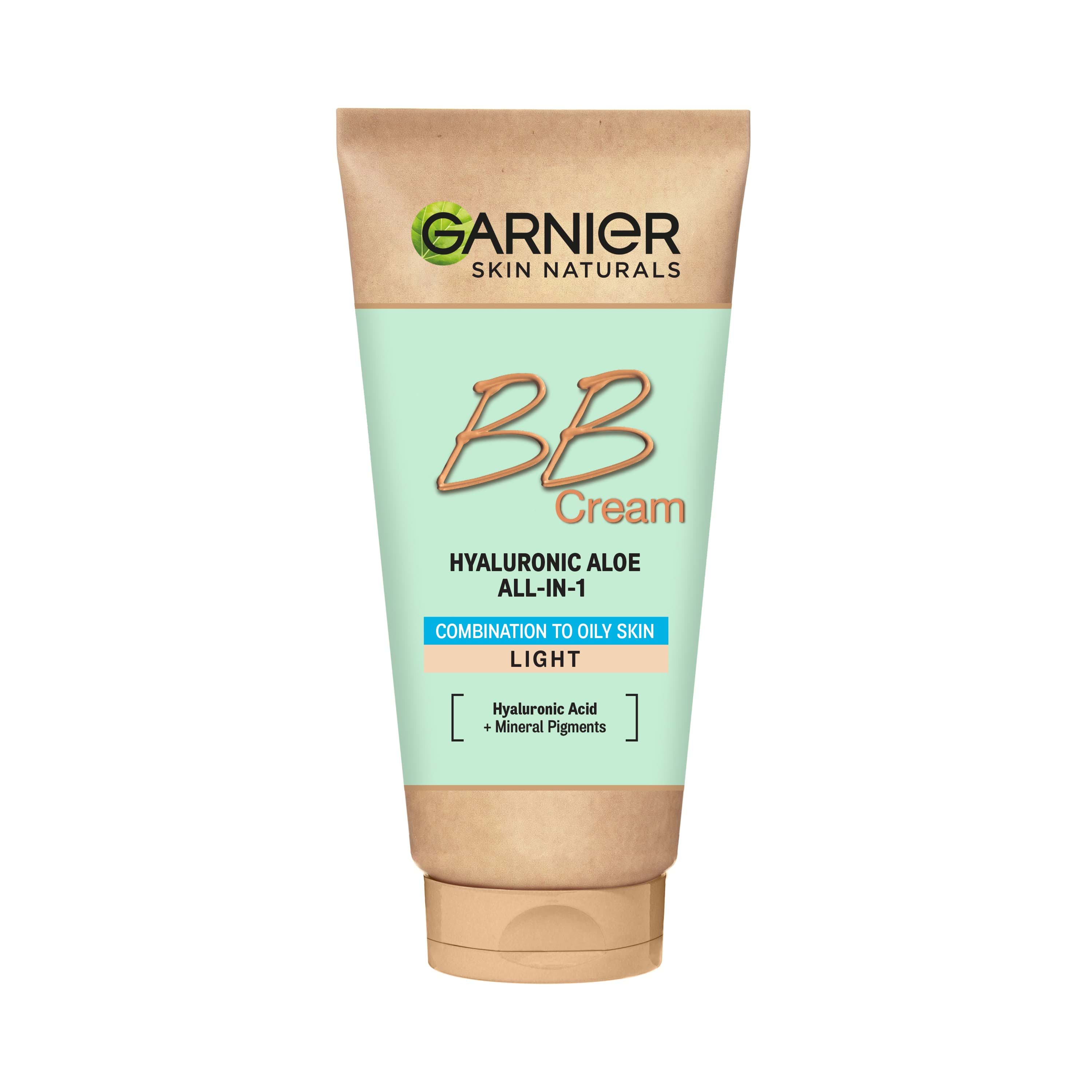 Крем для обличчя GARNIER Skin Naturals ВВ для комбінованої шкіри, світло-бежевий 40 мл