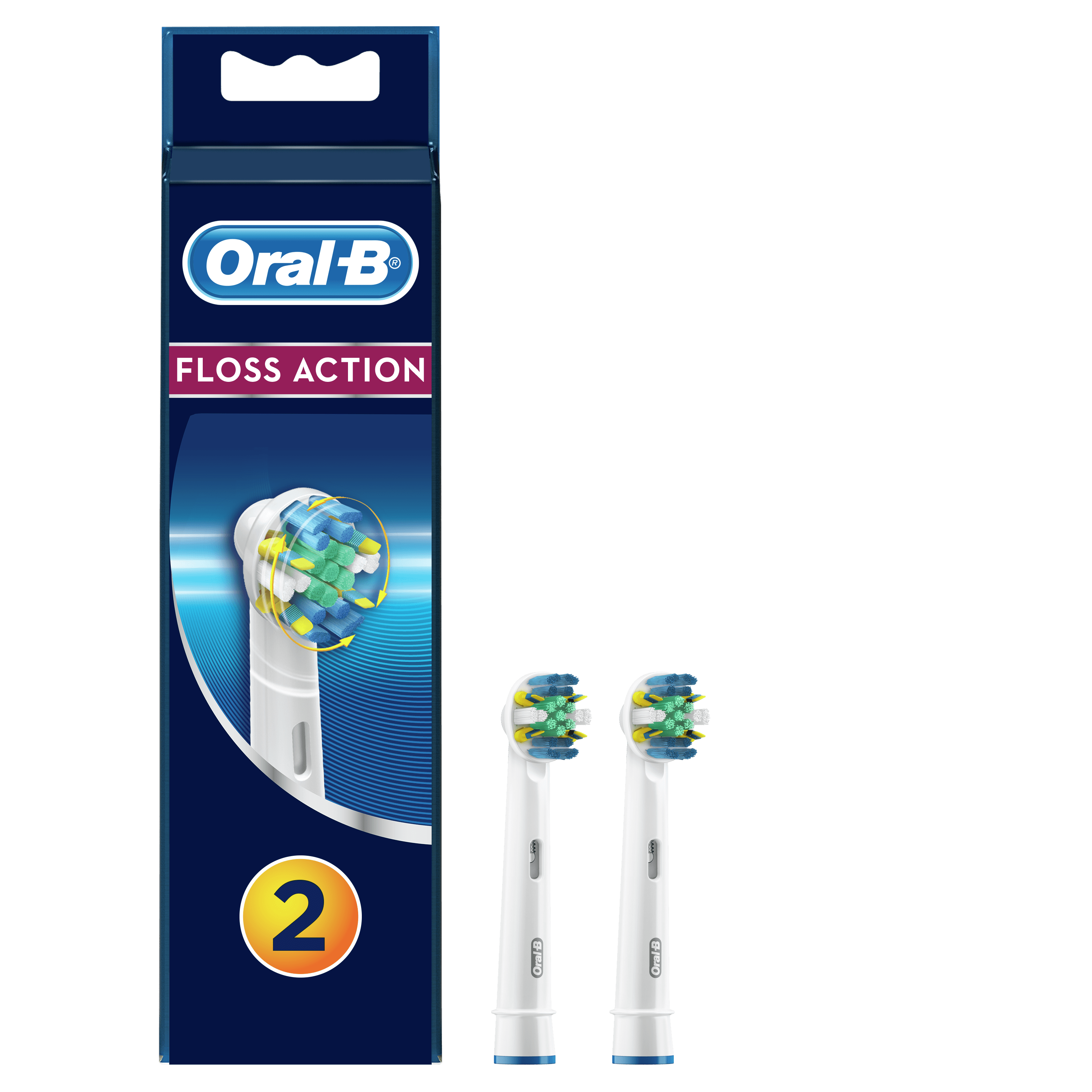 Насадки для електричної зубної щітки Oral-B Floss Action EB25RB, 2 шт