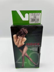 FRESCO колготы женские с широким поясом на бедрах Comfort 40den nero 2, mini