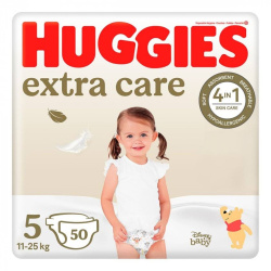 Huggies подгузники Elite Soft/Extra Care 5р Mega, 50шт