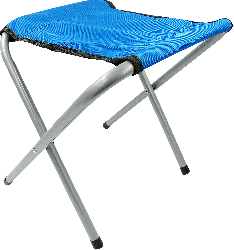Металевий складаний стілець, 1 шт