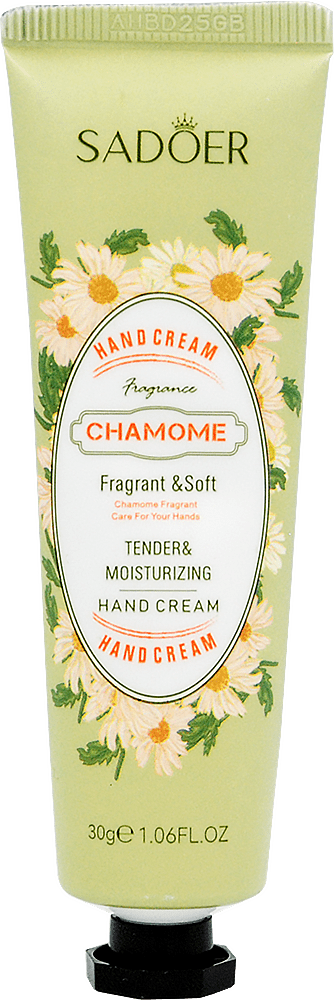 Крем для рук парфюмированный Ромашка Sadoer fragrance and soft, 30г