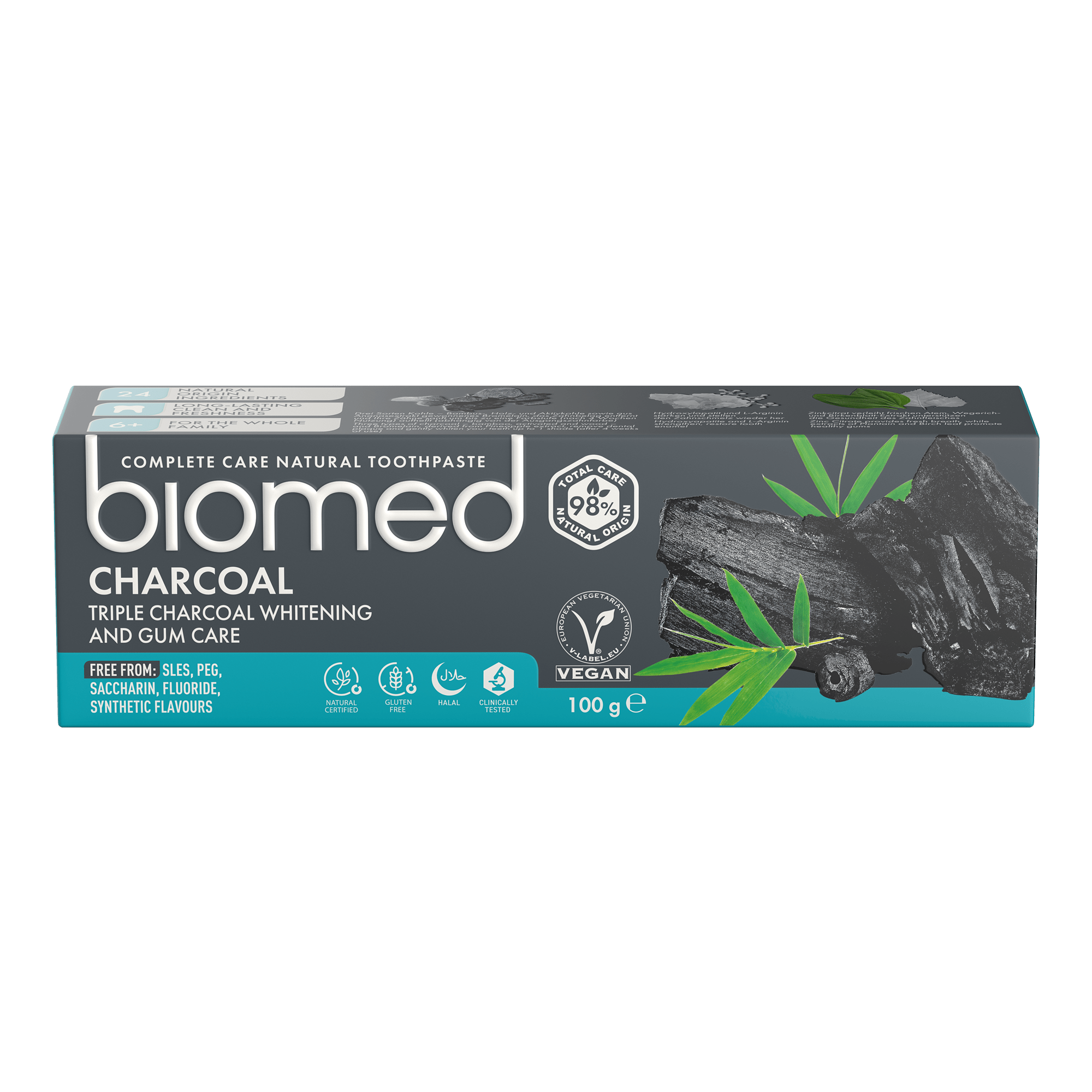 BioMed зубна паста CHARCOAL 100g