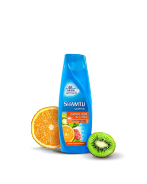 Шампунь Shamtu Питание и Сила c экстрактами фруктов для всех типов волос, 200 мл фото 1