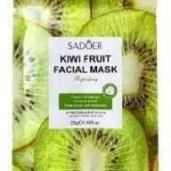 Маска тканинна для обличчя поживна Ківі Sadoer Fresh fruit extract, 25 г