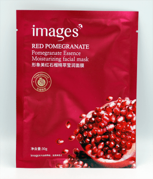 Маска тканевая для лица IMAGES увлажняющая Pomegranate, 30г