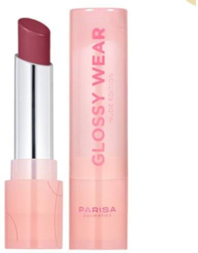 Помада для губ зволожуюча PARISA Lipstick Glow Wear Rare nude 601 