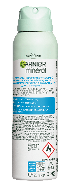 Спрей Дезодорант-Антиперспирант GARNIER Mineral Эффект Чистоты, 150 мл фото 1