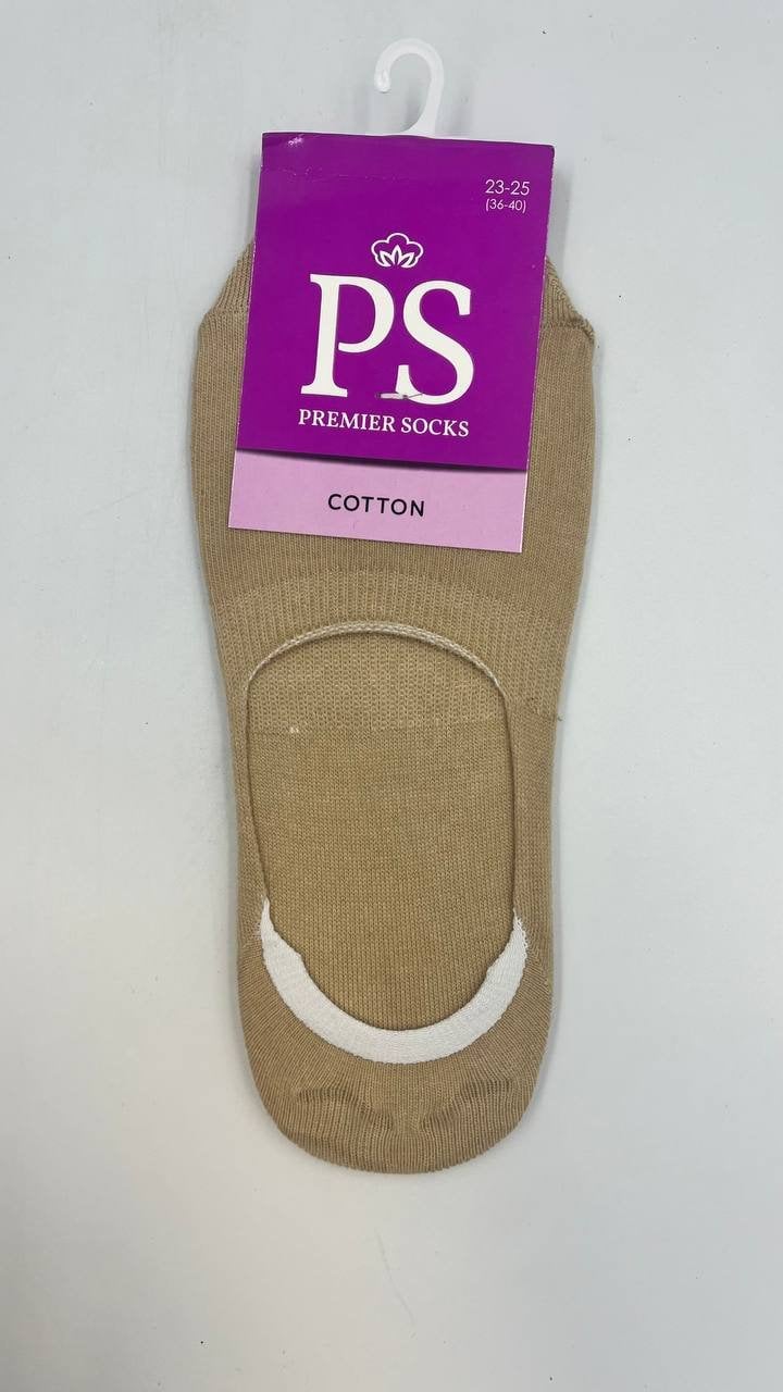 Premier Socks підслідники жіночі арт, 14В35/8 р, 23-25 бежевий