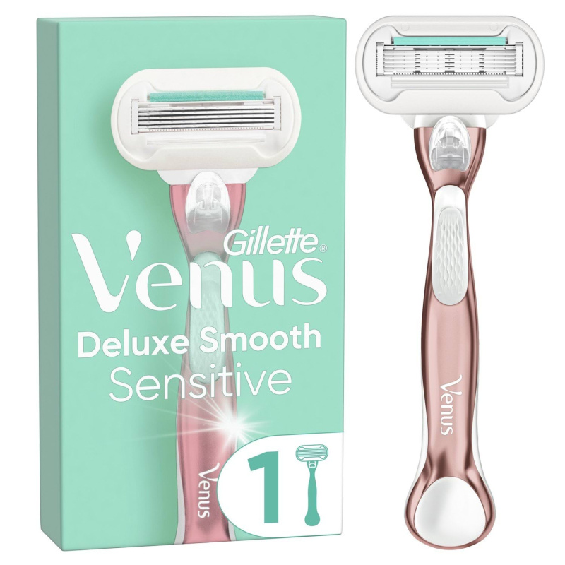 Станок для бритья женский Venus Extra Smooth Sensitive RoseGold с 1 ...