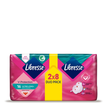 Libresse гігієнічні прокладки Ultra Long подовжені 16 шт фото 2