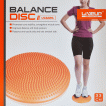 Диск балансирующий массажный LiveUp Balance disc оранжевый, 1 шт