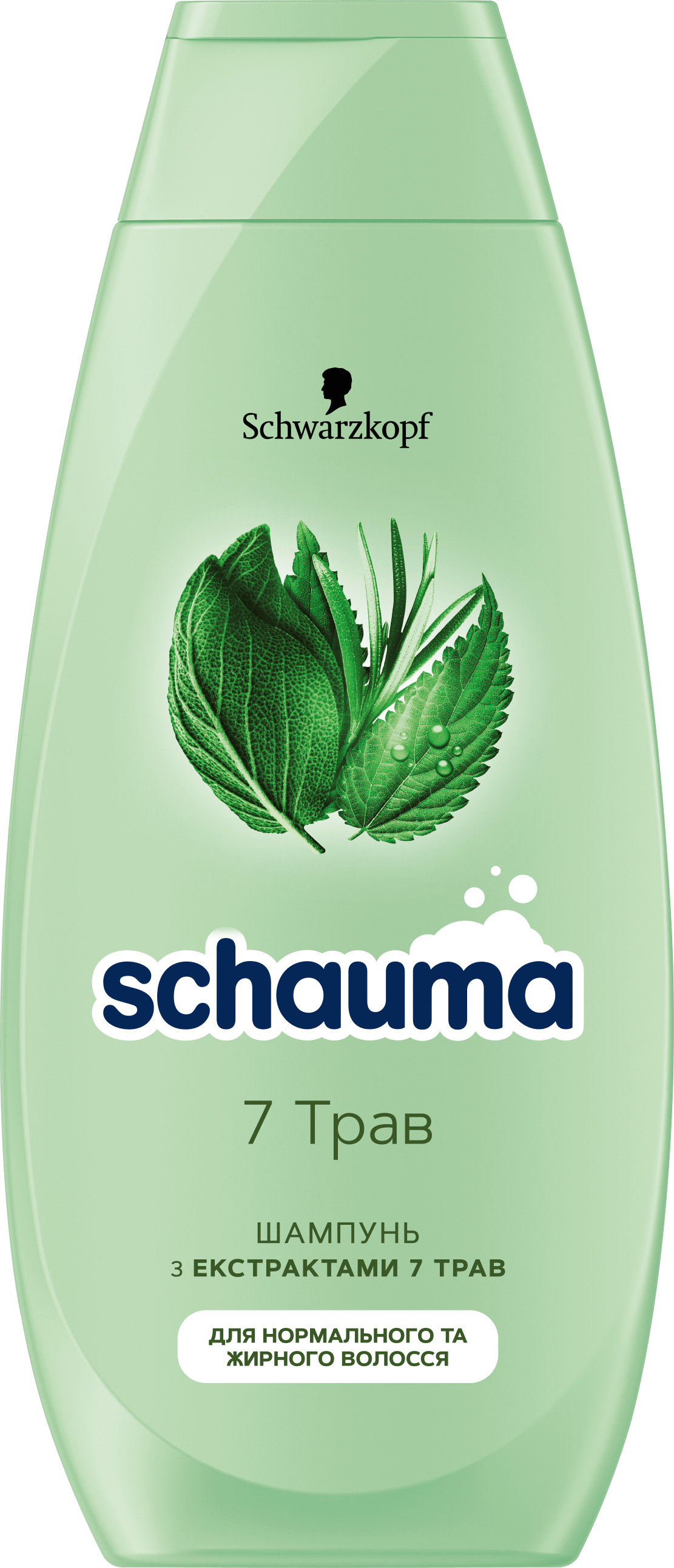 Шампунь Schauma 7 трав для нормальных и жирных волос 400 мл