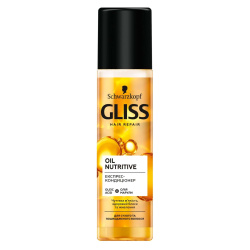 Экспресс-кондиционер GLISS Oil Nutritive для сухих и поврежденных волос, 200 мл.