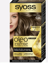 Syoss крем-краска для волос Oleo Intense 6-54 Холодный Темно-Русый