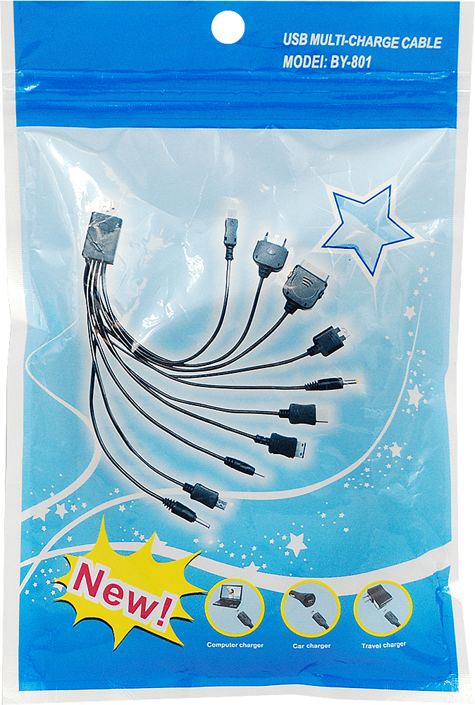 Универсальный USB-кабель для зарядки всех ваших устройств, 1 шт.