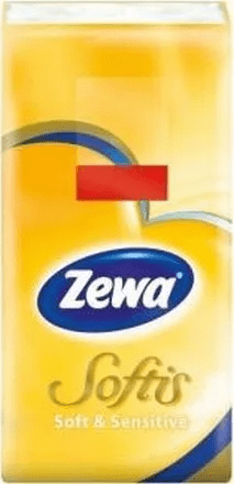 Zewa хусточки паперові Softis Soft&Sensitive 4 шари, 9 шт