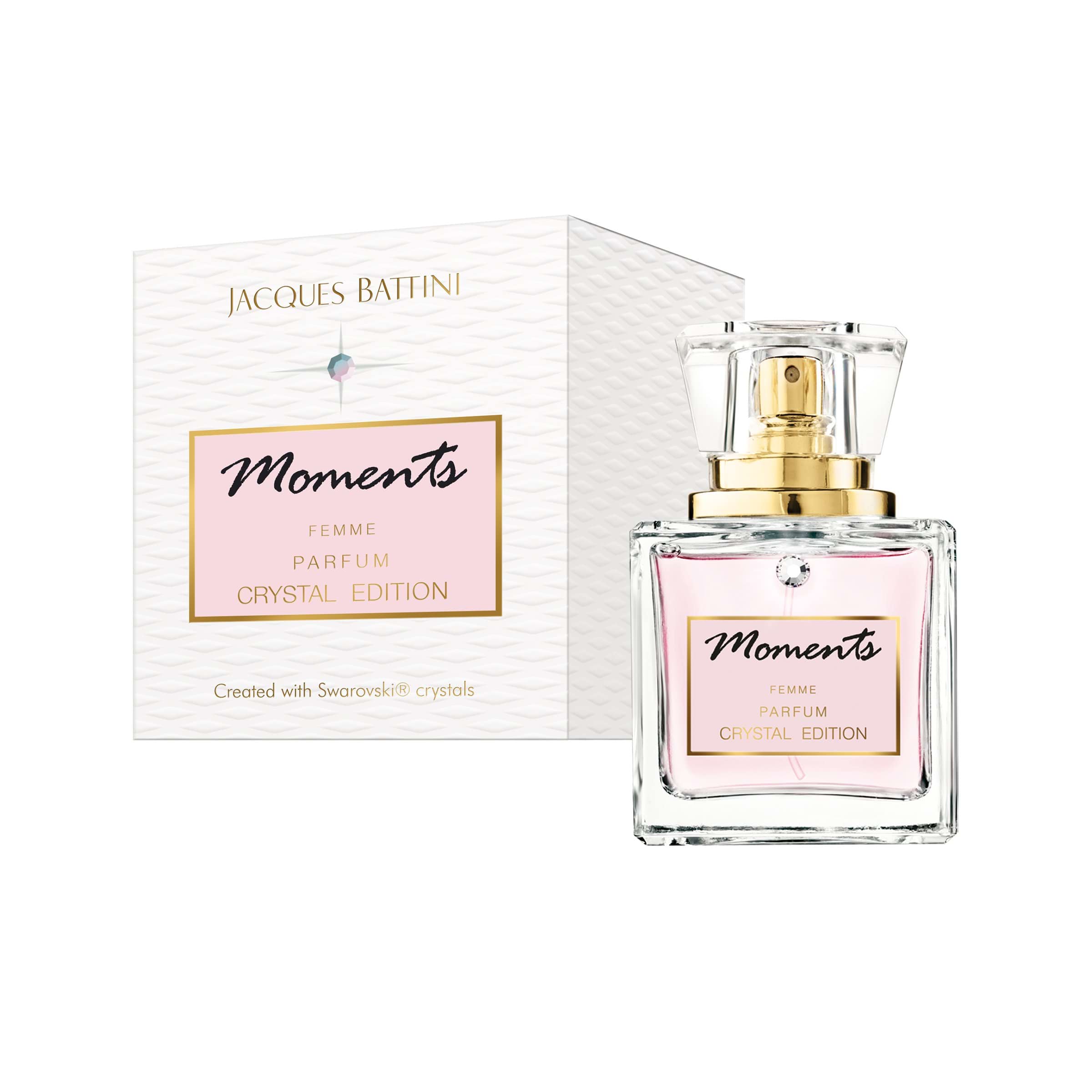 Парфуми вода Jacques Battini Swarovski Moments жіноча., 50мл