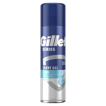 Гель для бритья Gillette Series Охлаждающий с эвкалиптом 200 мл