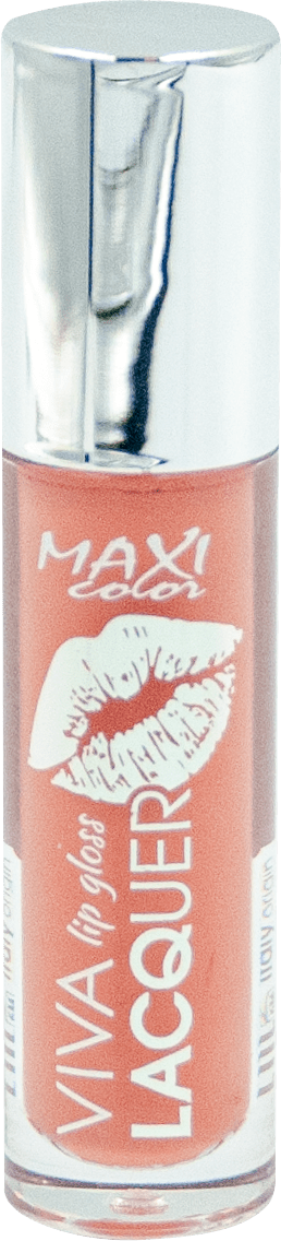 Помада для губ рідка глянцева Maxi Color Viva Lacquer Lip Gloss, 4,5 мл