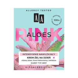 Крем-гель для обличчя зволожуючий денний AA Cosmetics Pink Aloes, 50 мл