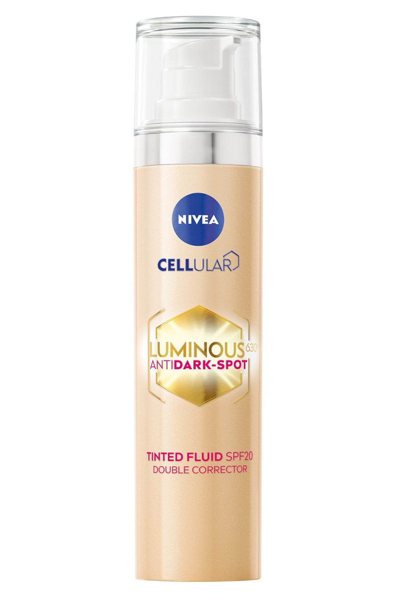 Тонирующий флюид NIVEA LUMINOUS 630 Двойная коррекция SPF 20, 40 мл ...