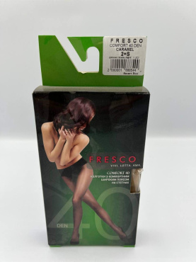 FRESCO колготи жіночі з широким поясом на стегнах Comfort 40den caramel 2, mini