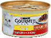 Влажный корм для кошек Purina Gourmet Gold Соус Де-Люкс с говядиной 85 г