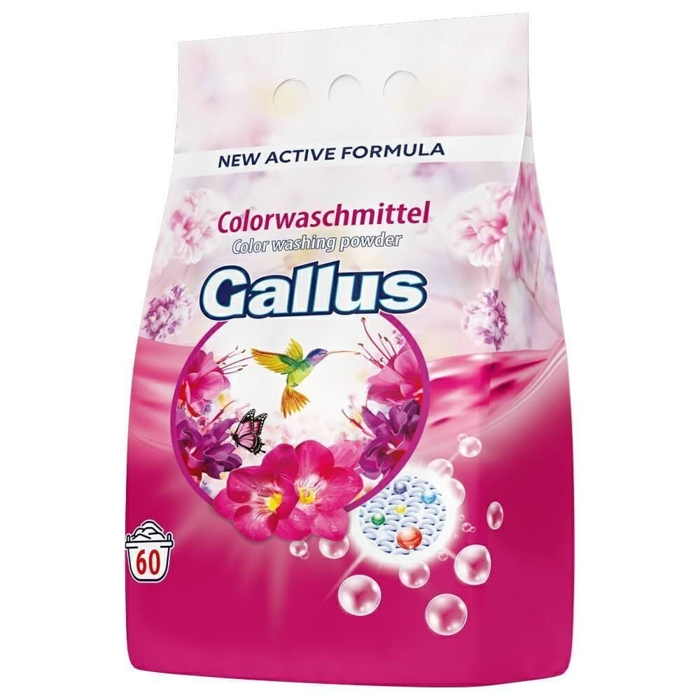 Gallus пральний порошок авт. концентрат Колор, 3.9 кг