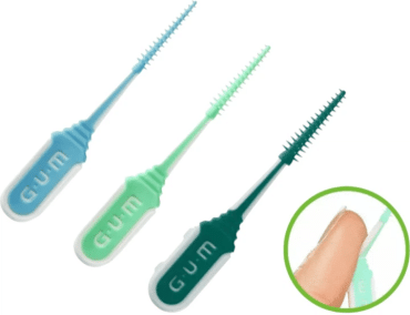 Набір міжзубних стандартних щіток GUM Soft Picks Comfort Flex Mint 40 шт. фото 2