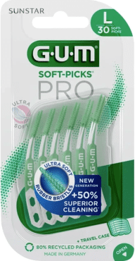 Набор межзубных щёток в блистере GUM SoftPicks Pro размер L, 30 шт.