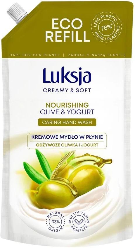 Мыло жидкое Luksja Olive & Yoghurt 900 мл